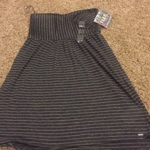 Strapless summer dress